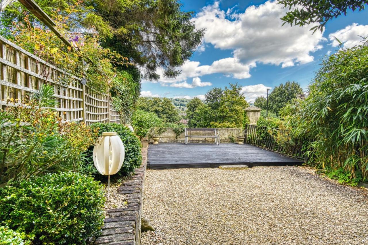 2 Bedroom Apartment In Bath City Centre With Garden & Free Parking Zewnętrze zdjęcie
